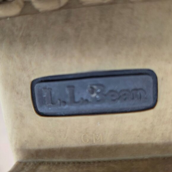 LL Bean Vintage Mens Lounger Duck Boot Engineer Buckle Leather Rubber Maine Sz 9 - Picture 11 of 13